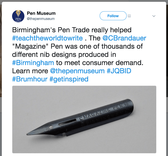 The Pen Museum Birmingham